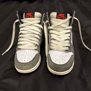 Nike Air White and Gray Sneakers